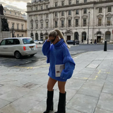 Minerva Pull Oversize Femme – Robe Pull Polyvalente Coupe Relax en Tissu Doux