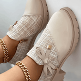 Chandni Mocassins à talon bloc pour femme
