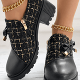 Chandni Mocassins à talon bloc pour femme