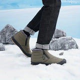 Olivia Bottes d’Hiver Femme Doublées – Style Puffer, Doublure Chaude & Semelle Antidérapante
