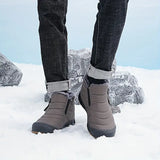 Olivia Bottes d’Hiver Femme Doublées – Style Puffer, Doublure Chaude & Semelle Antidérapante