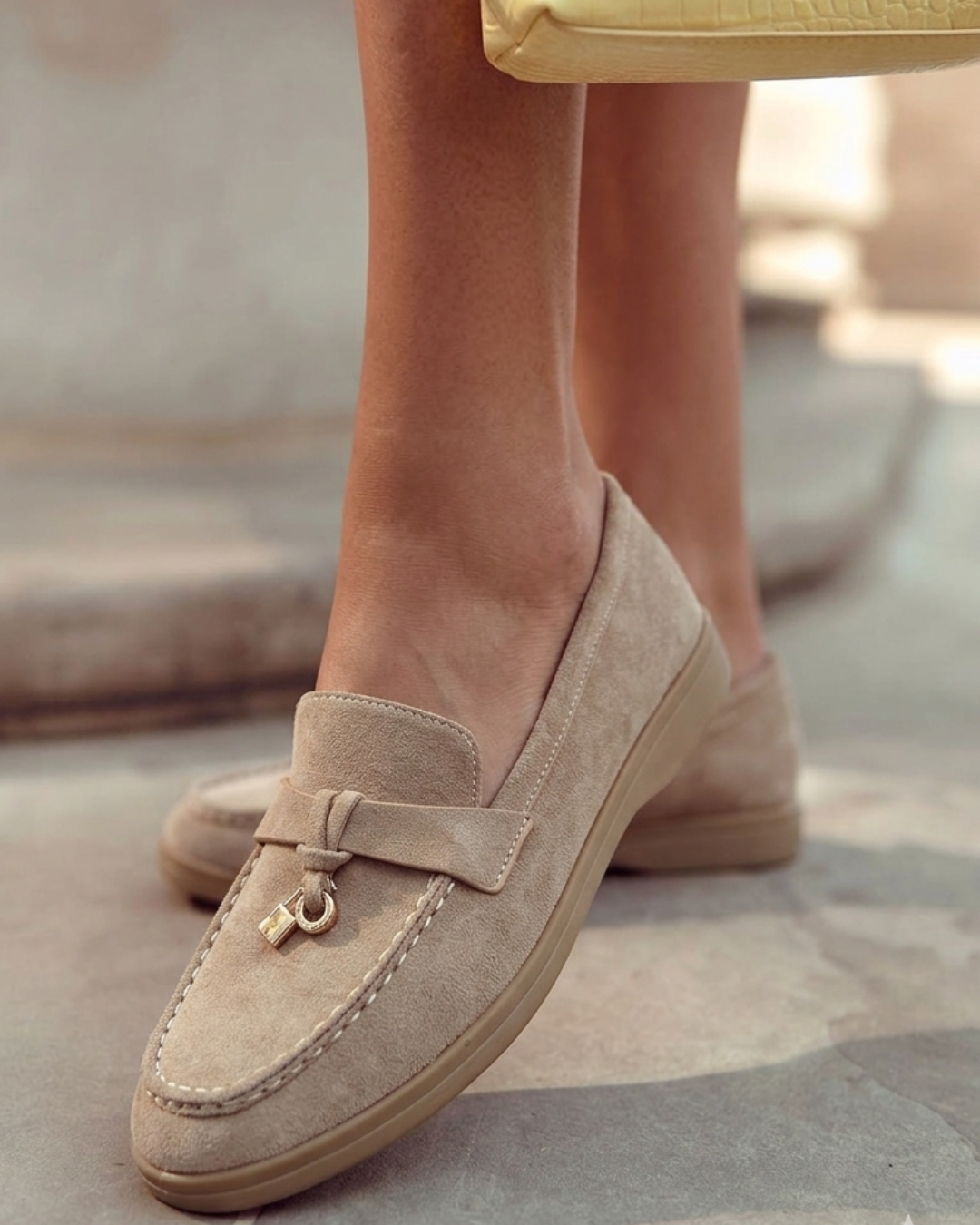 Priscille - Mocassins kaki