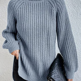 Gianna Pull à Col Roulé Femme – Pull en maille doux et chaud avec coupe élégante décontractée