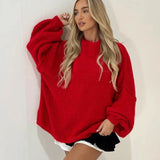 Kylan Pull Femme Oversize Col Roulé – Maille Douce, Coupe Ample & Style Moderne