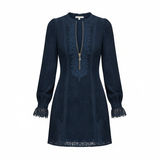 Rachel™ | Mini Robe en Daim