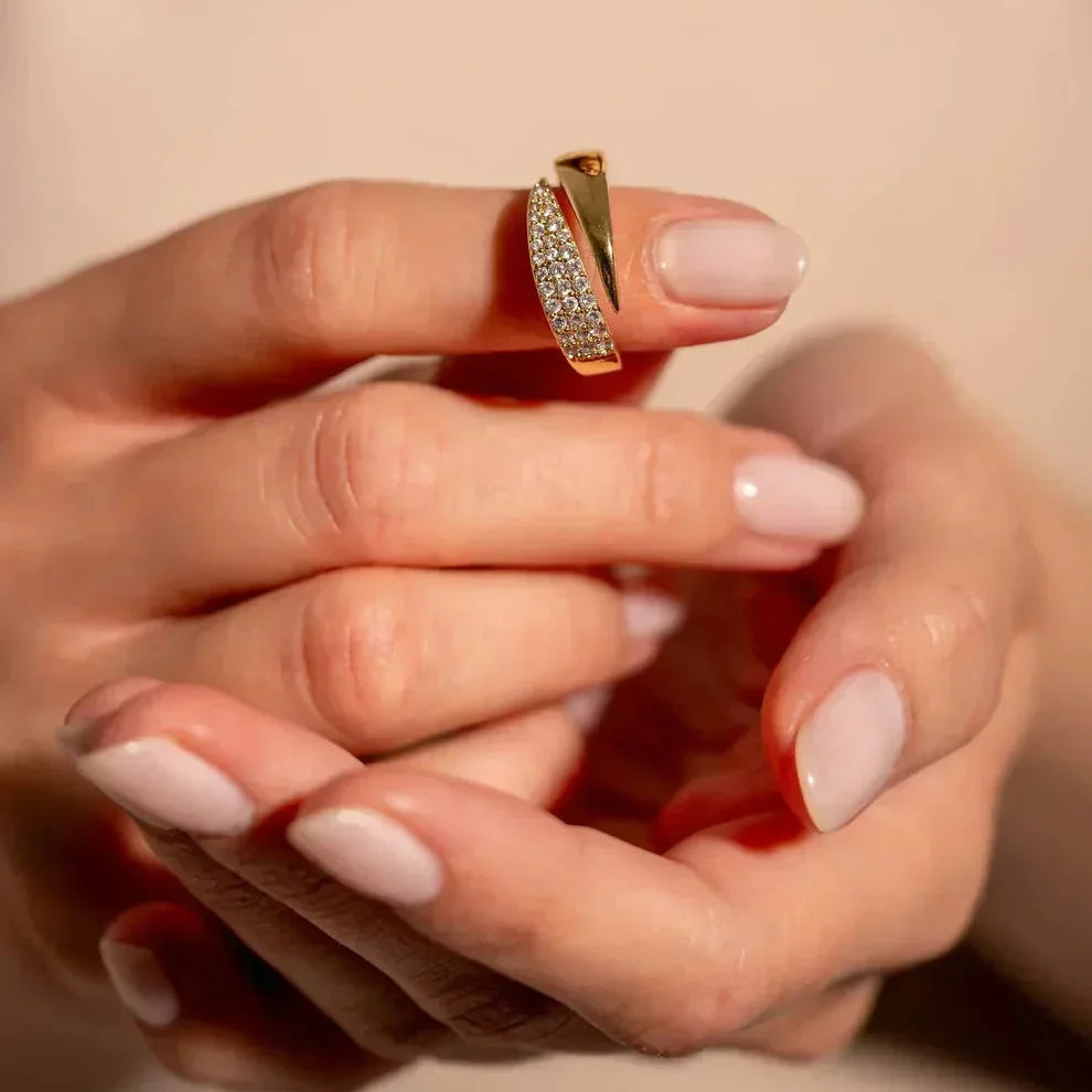 Nova, bague ajustable aux ailes ouvertes - autre coloris