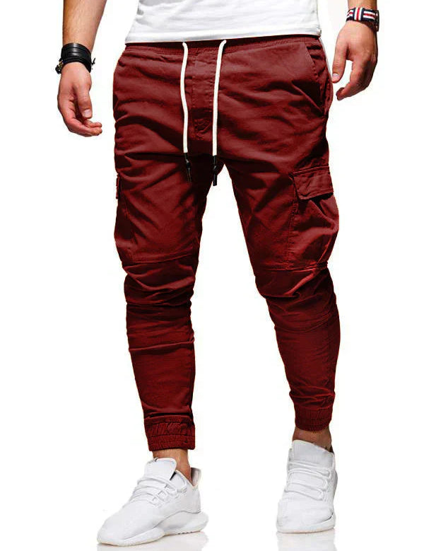 Noar Pantalon Cargo Homme – Coupe Ample, Tissu Extensible & Style Décontracté