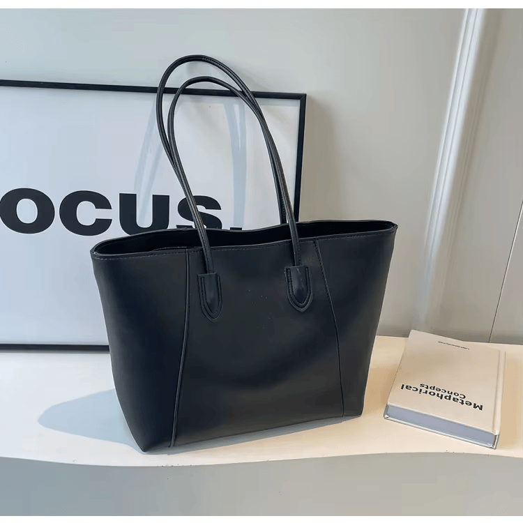 Jivika Sac à Main Femme – Grand Fourre-Tout en Simili Cuir avec Compartiment Spacieux & Poches Intérieures