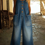 Ruth - jean en coton effet vintage pour femme