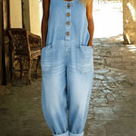 Ruth - jean en coton effet vintage pour femme - vue 3