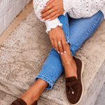 Sixtine - Mocassins marron