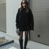 Lucie Ensemble Femme – Ensemble Automnal Doux en Laine Confortable & Élégant