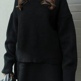 Lucie Ensemble Femme – Ensemble Automnal Doux en Laine Confortable & Élégant