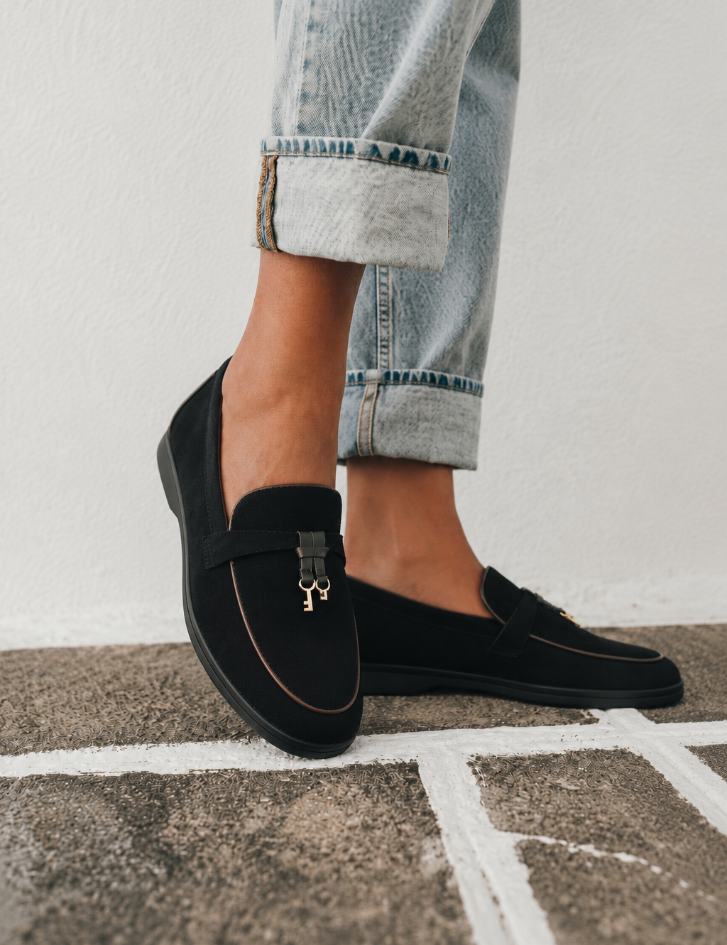 Sybille - Mocassins noirs