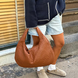 Louisa Sac Hobo Femme – Tressé Élégant, Spacieux & Style Intemporel
