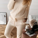 Alessandra Ensemble d’Intérieur en Maille pour Femme