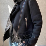 Morgan Veste Femme Doublée Faux Mouton – Zip Frontal, Chaleur Confort & Style Moderne