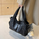 Clara Sac à Main Femme – Sac en Cuir Élégant avec Compartiments Spacieux & Détails Zippés