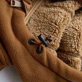 Norlan Veste Polaire Homme avec Capuche – Manteau Chaud Léger à Poches Zippées Hiver
