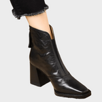 Claudine - Bottines de luxe à talon moyen