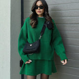 Lucie Ensemble Femme – Ensemble Automnal Doux en Laine Confortable & Élégant