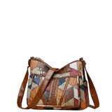 Zara™ | Sac à main en cuir mosaïque